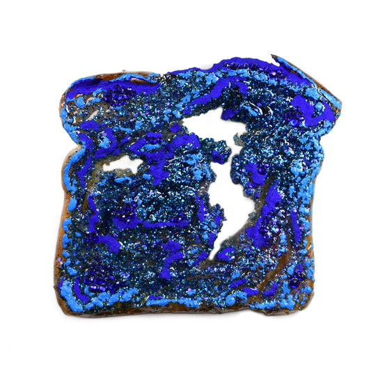 Daily Bread #458 "put a bunch of blue stuff on it"