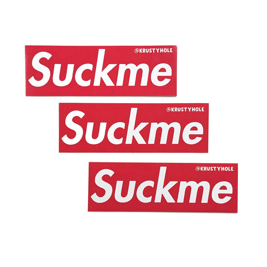 Krusty Hole "Suckme" Sticker